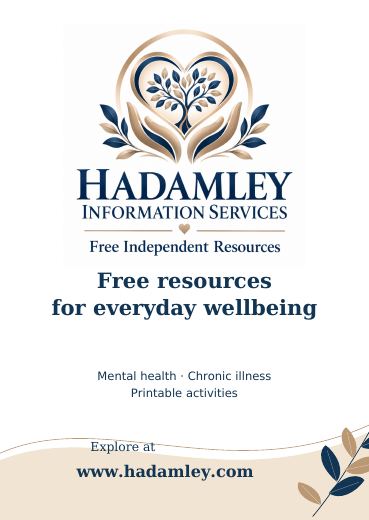 First page of Hadamley postcard